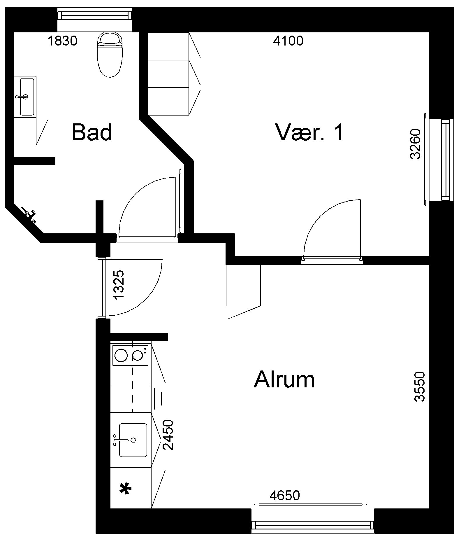 Visual presentation of the listing