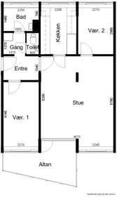 Visual presentation of the listing