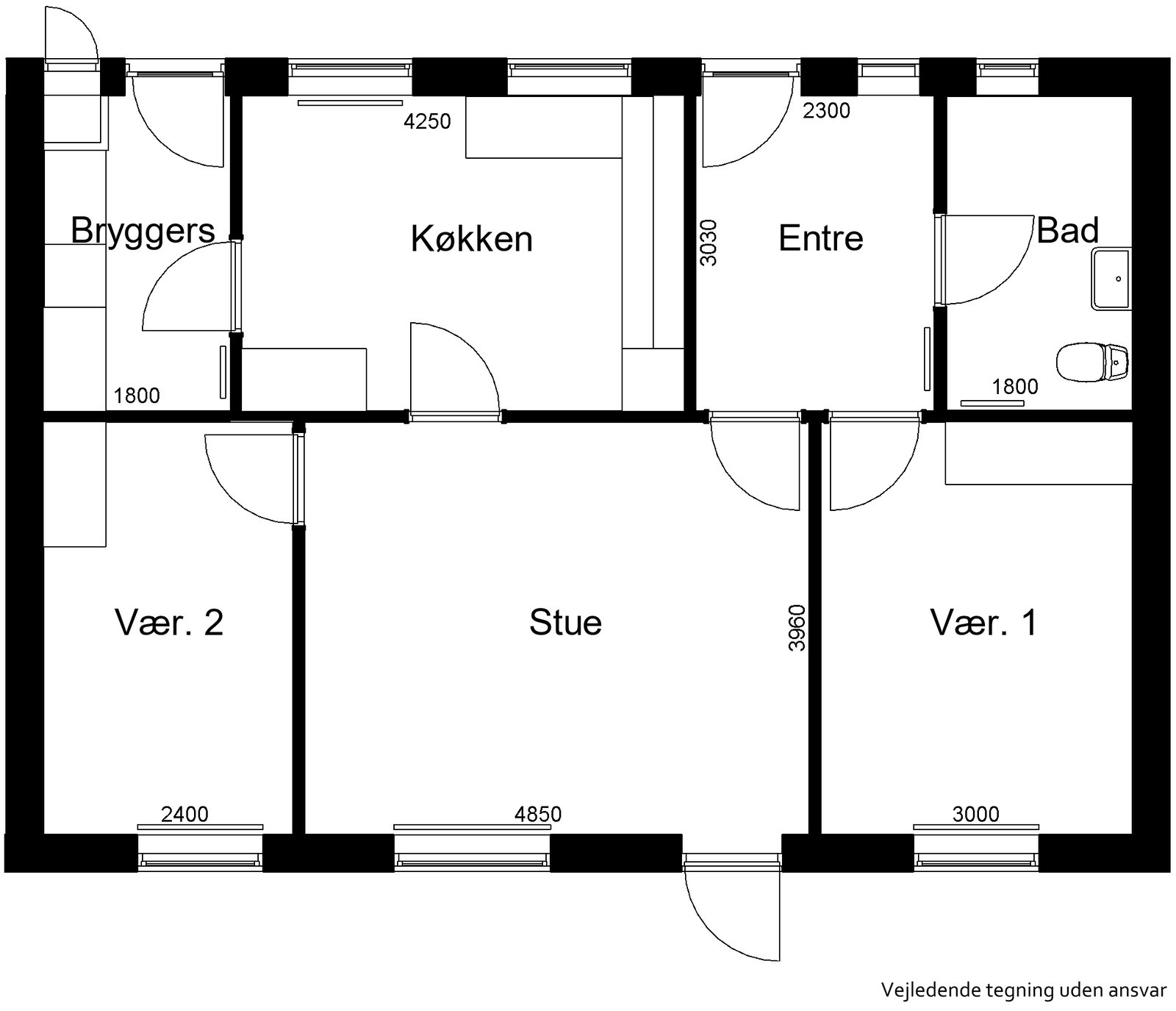 Visual presentation of the listing