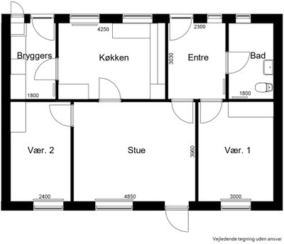 3-værelses townhouse i Roslev - Fjordager, Roslev - 1