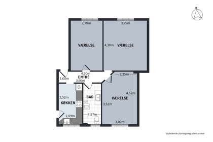 Visual presentation of the listing