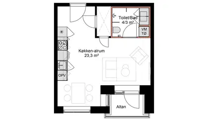 Visual presentation of the listing