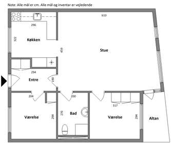 Visual presentation of the listing