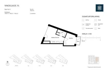 Visual presentation of the listing
