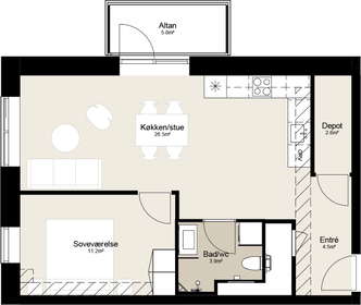 Visual presentation of the listing