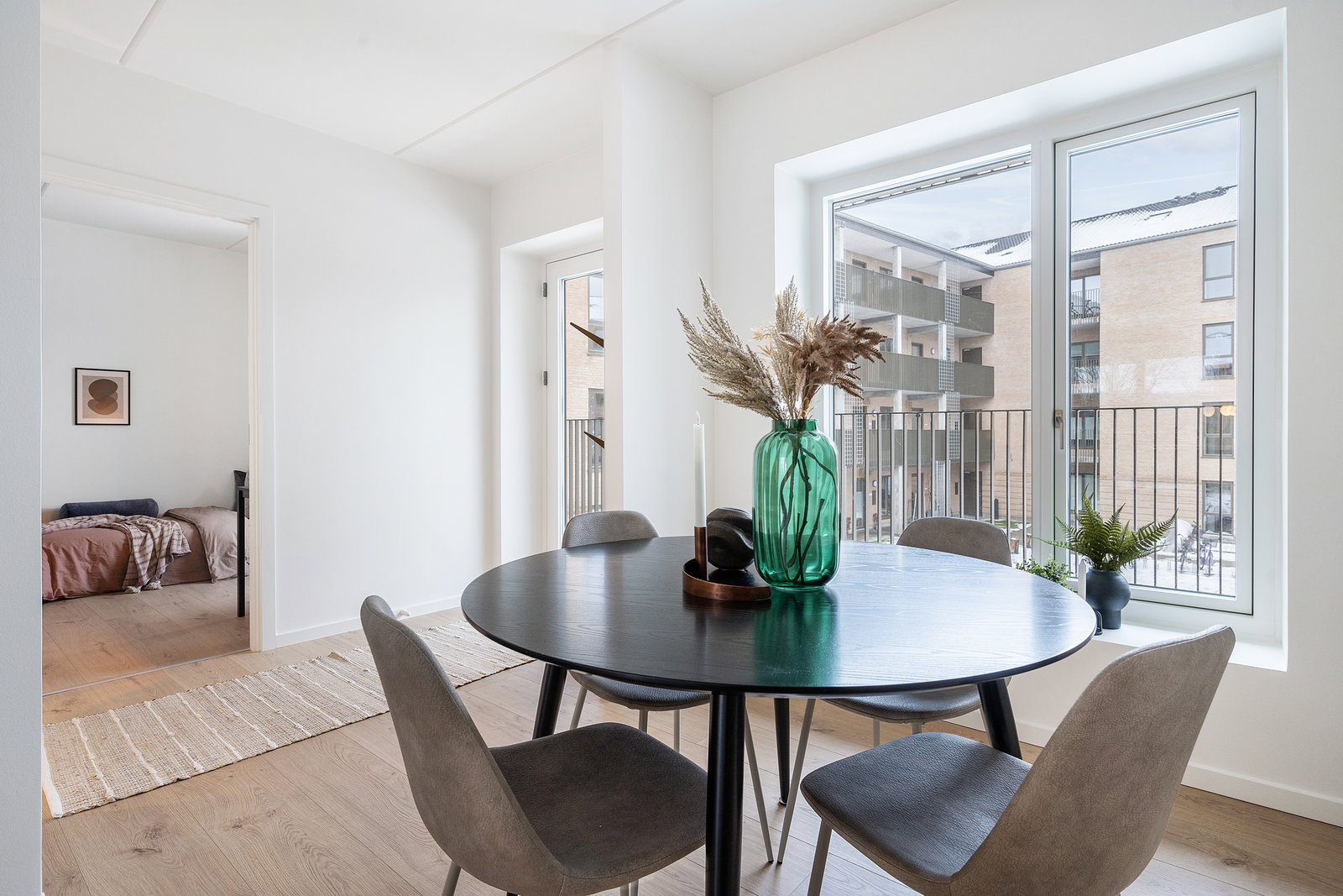 apartment 3 vær med køkken alrum og terrasse