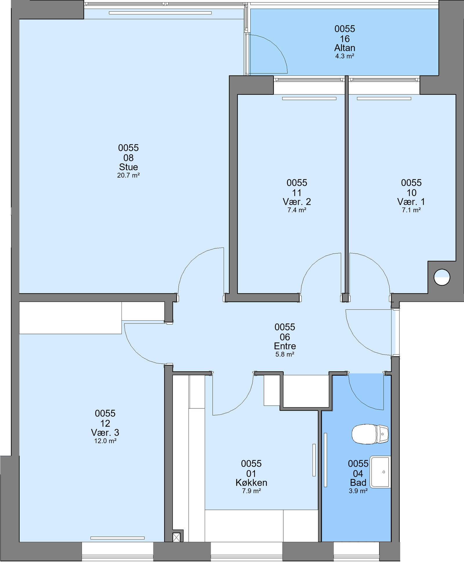 apartment Prisvenlig lejlighed