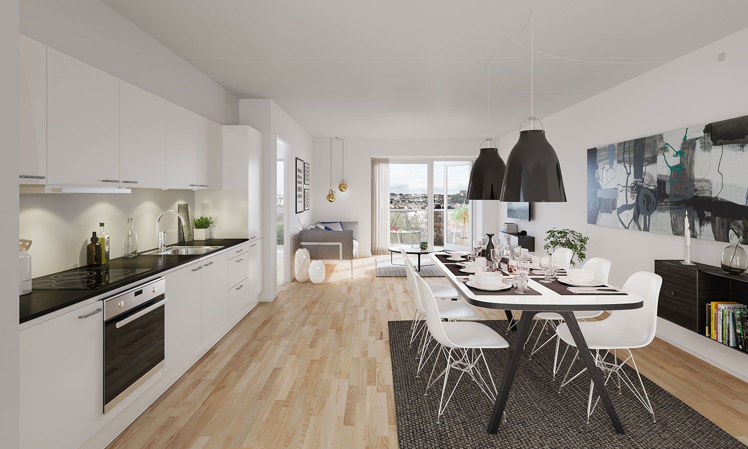 apartment Lejligheder i Den Grønne Fatning, Blok 2