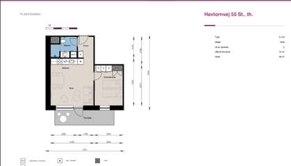 Visual presentation of the listing