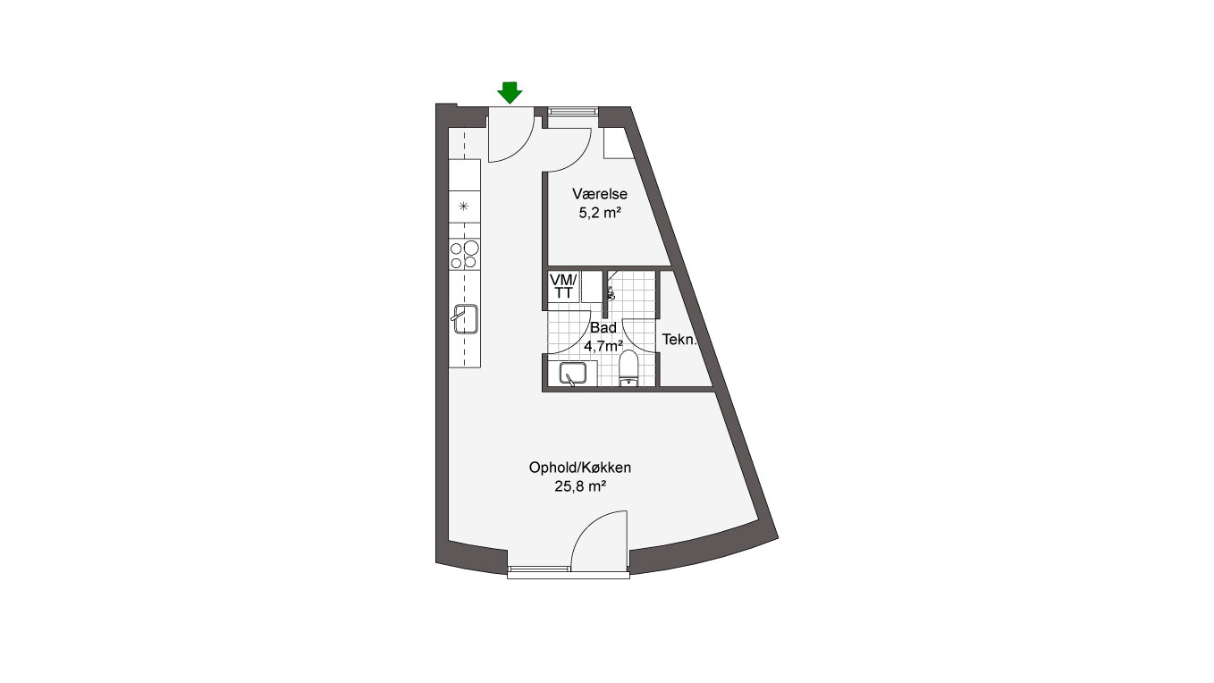 Visual presentation of the listing
