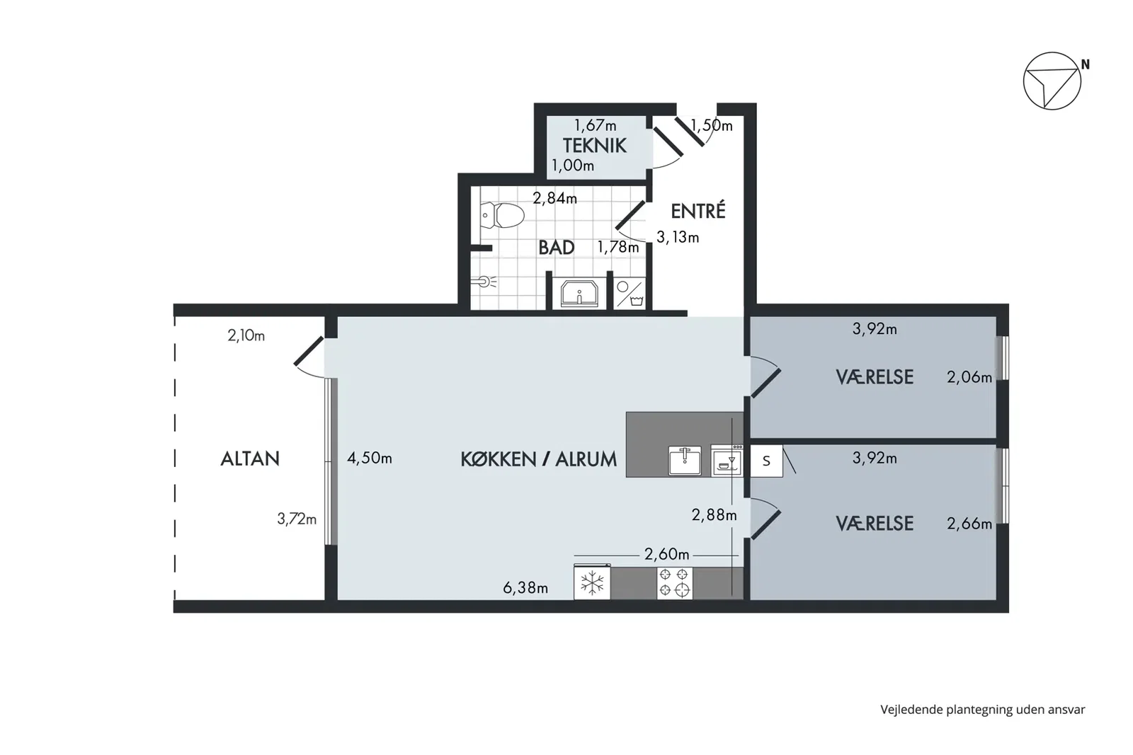 Visual presentation of the listing