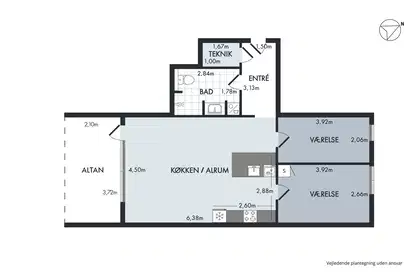 Visual presentation of the listing
