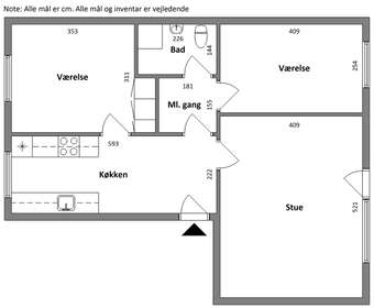 Visual presentation of the listing