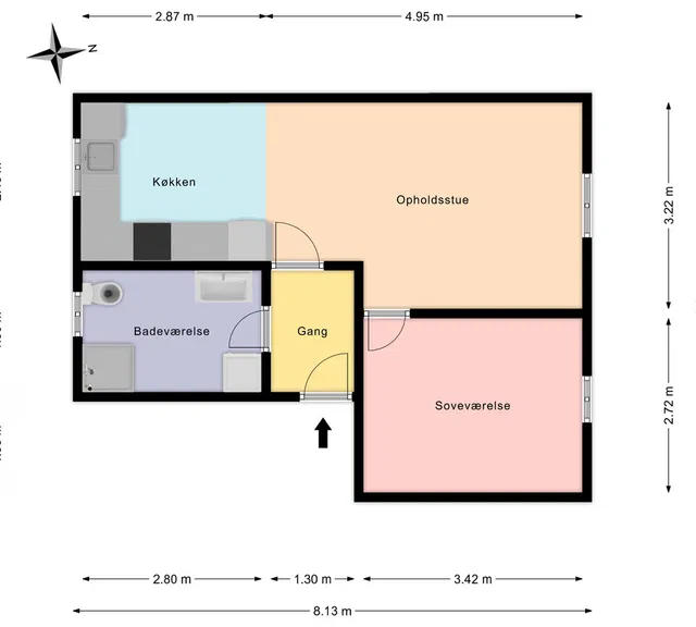 apartment Lækker lejlighed til god pris