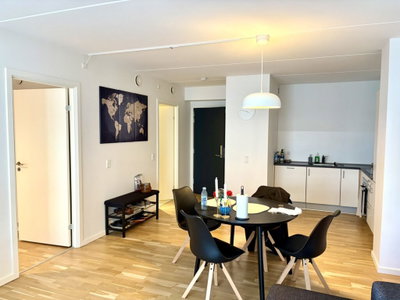 Bright 2-room apartment with large balcony and rooftop terrace - Godsbanen, Aalborg - 1
