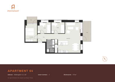 Visual presentation of the listing