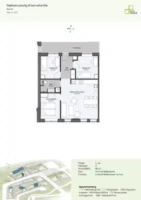 townhouse +55/BØRNEFAMILIE i moderne bofællesskab