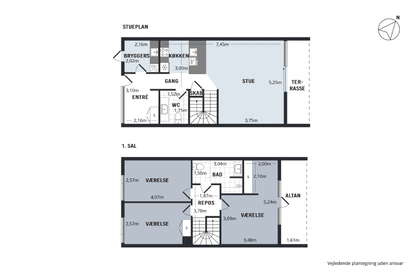 Visual presentation of the listing