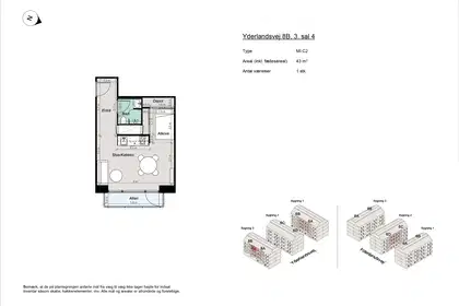 Visual presentation of the listing