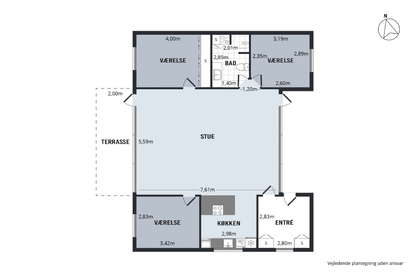 Visual presentation of the listing
