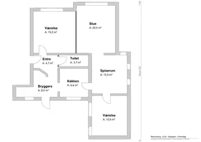 Visual presentation of the listing