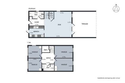 Visual presentation of the listing