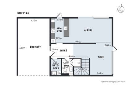 Visual presentation of the listing