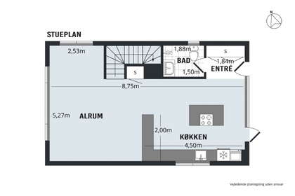 Visual presentation of the listing