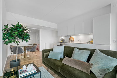 Modern two-room apartment in the sought-after Bella district - Gertrude Steins Vej, København S - 1