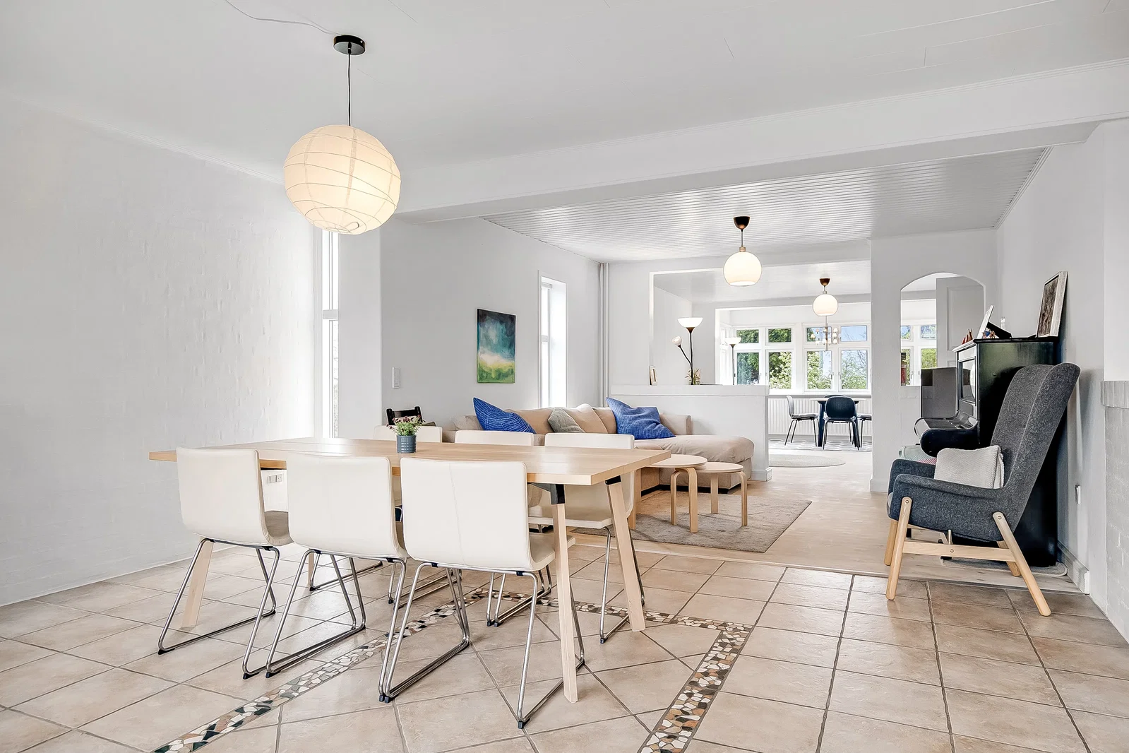 Visual presentation of the listing