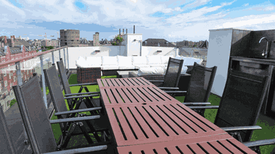 Unique furnished penthouse apartment with a 70 m² private rooftop terrace and a 360° view of Copenhagen - Arkonagade, København V - 1