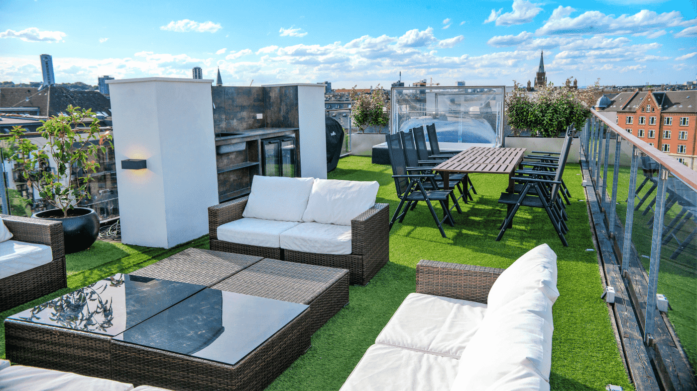 apartment Unique furnished penthouse apartment with a 70 m² private rooftop terrace and a 360° view of Copenhagen