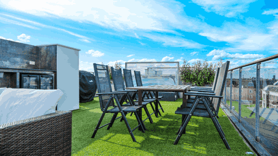 Unique furnished penthouse apartment with a 70 m² private rooftop terrace and a 360° view of Copenhagen - Arkonagade, København V - 3