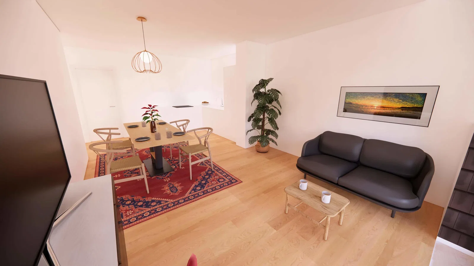 Visual presentation of the listing