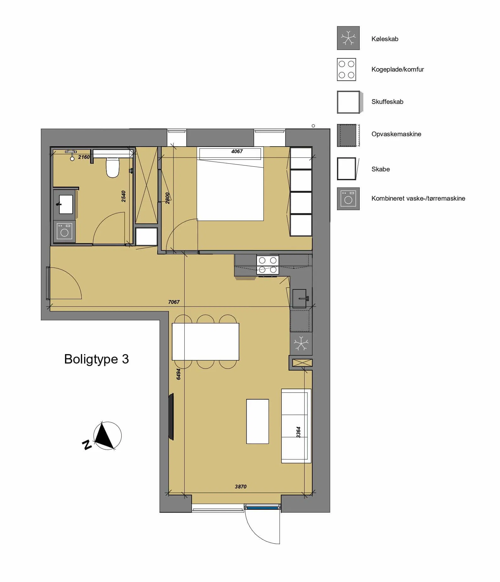 Visual presentation of the listing