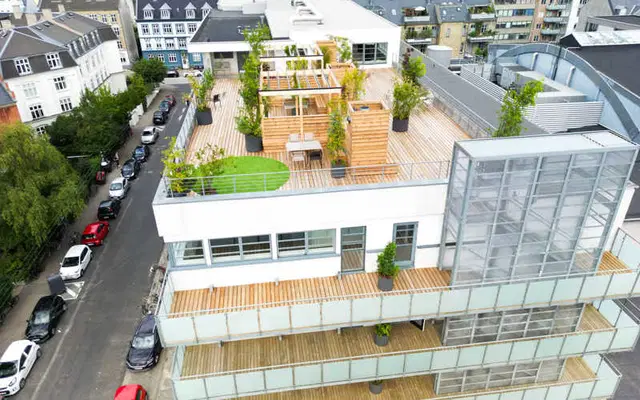 apartment Bright 1-room apartment in Østerbro with a shared roof terrace