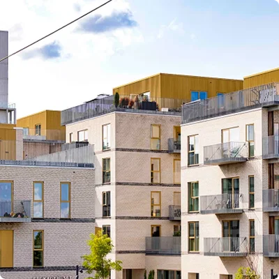 Bright 1-room apartment in new build, 41 m² - Rødovre Port, Rødovre - 1