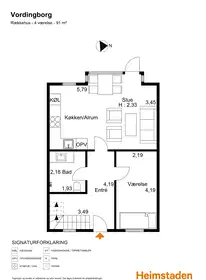 Visual presentation of the listing