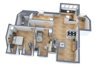 Visual presentation of the listing
