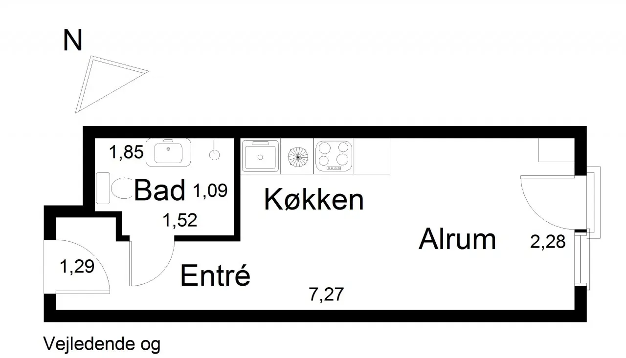 Visual presentation of the listing