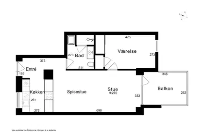 Visual presentation of the listing