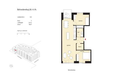Visual presentation of the listing