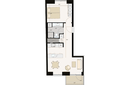 Visual presentation of the listing