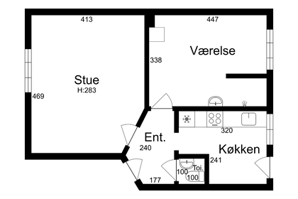 Visual presentation of the listing