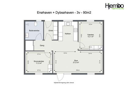 Visual presentation of the listing