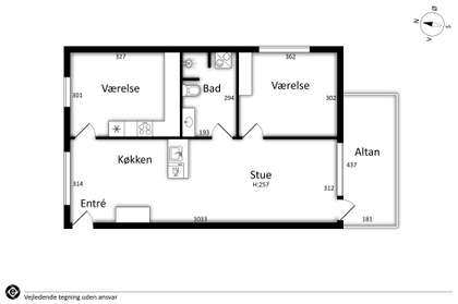 Visual presentation of the listing