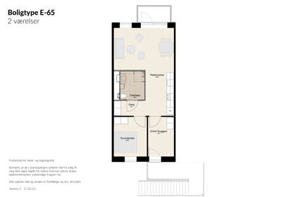 Visual presentation of the listing