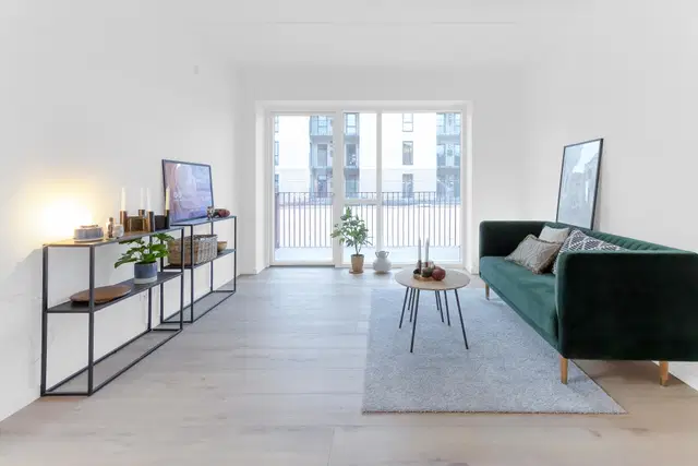 apartment Bo med udsigt til både by og natur