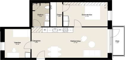 Visual presentation of the listing