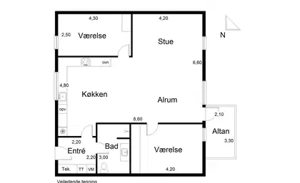 Visual presentation of the listing